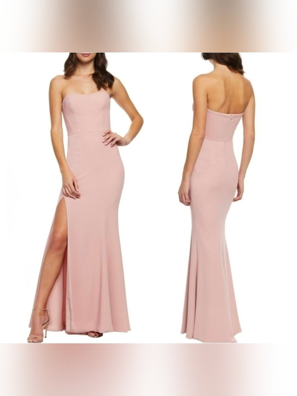 Dress the Population Ellen pink gown